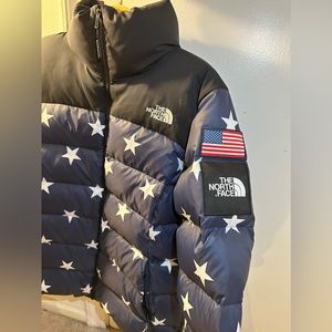 The North Face -Womens Small 2018 Winter Olympics Nuptse Jacket- NWT